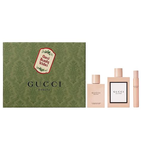 gucci bloom perfume and body lotion|gucci perfume bloom gift set.